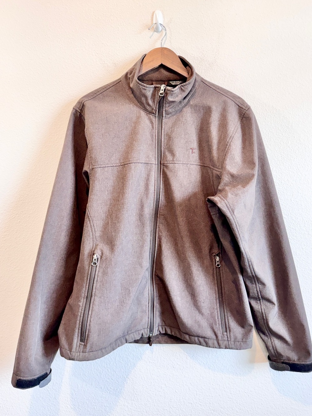 Panhandle Tuf Cooper Performance Soft Shell Jacket Western Ranchwear Brown L D93